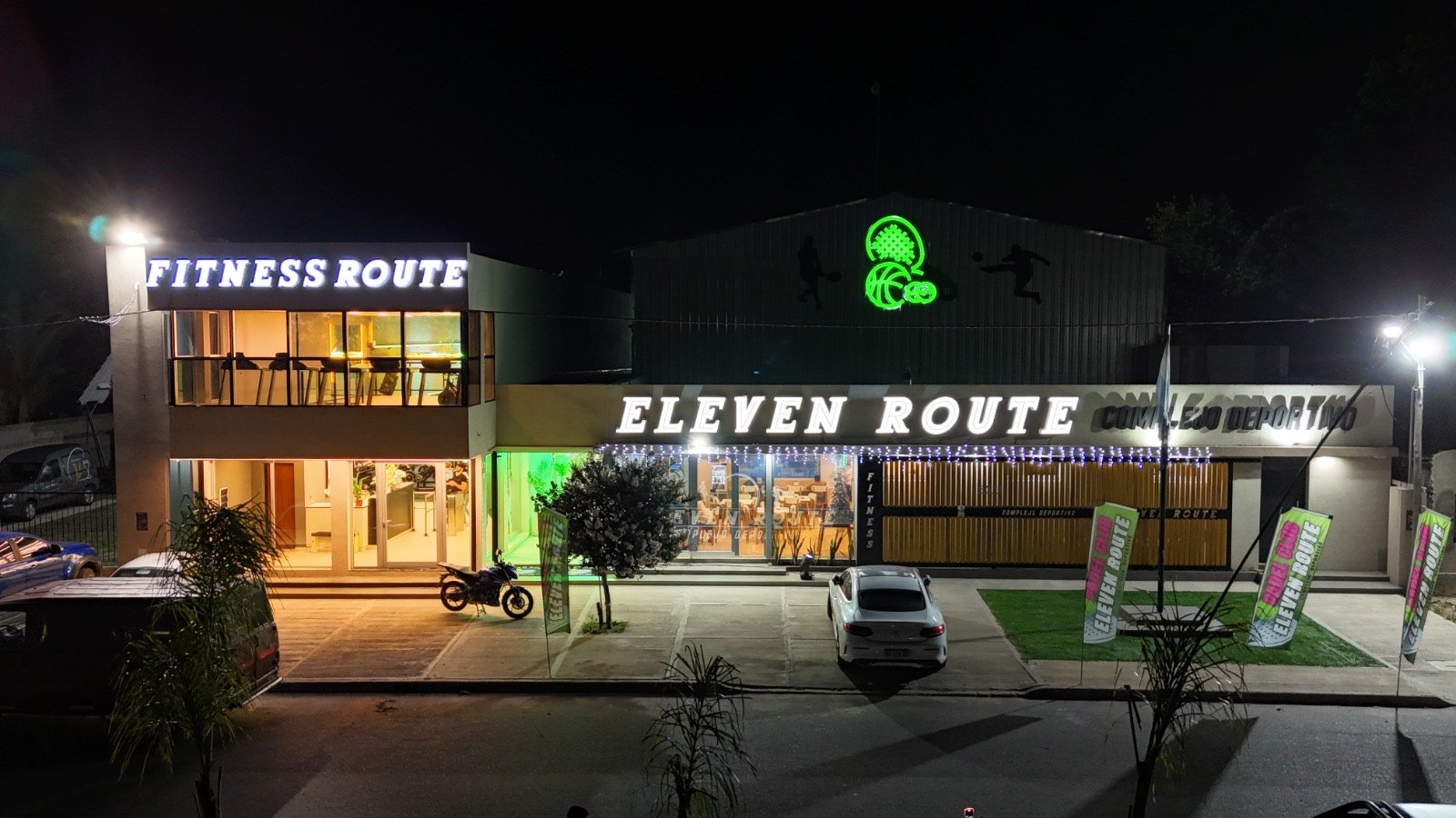 Eleven route Pádel y Fútbol, La Plata