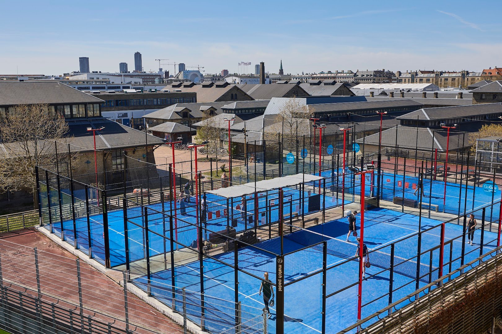 Padel i DGI Byen, Copenhagen